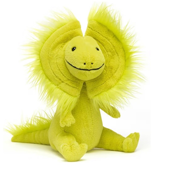 NWT *Retired* Jellycat Davey Dilophosaurus Dinosaur